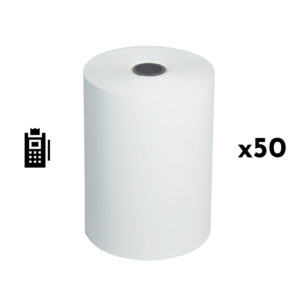 Bobine de papier thermique 57x30x12 pour TPE - impression de reçus clairs et nets