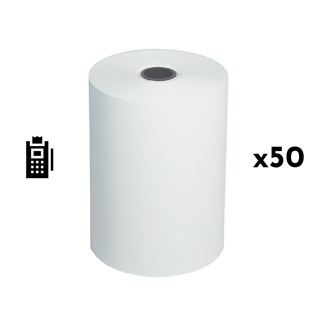 10 Rouleaux de Papier Thermique, 57 x 30 mm, Papier Thermique de l