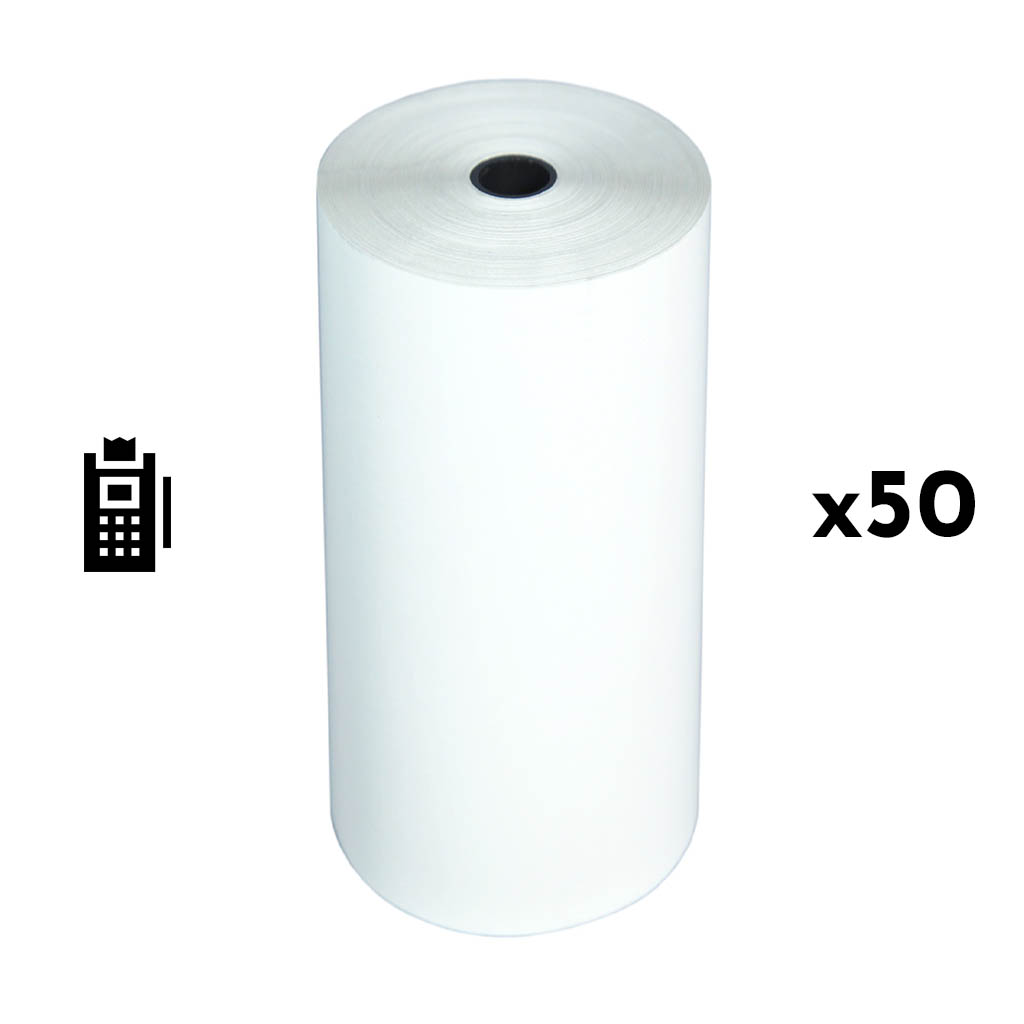 Papier thermique impression offset 50 rouleaux 57x40x12 - Bobines CB