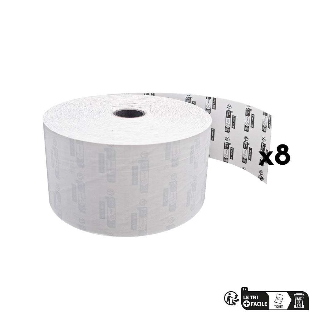 50 Rouleau papier tpe ingenico move 5000 - 57x40x12