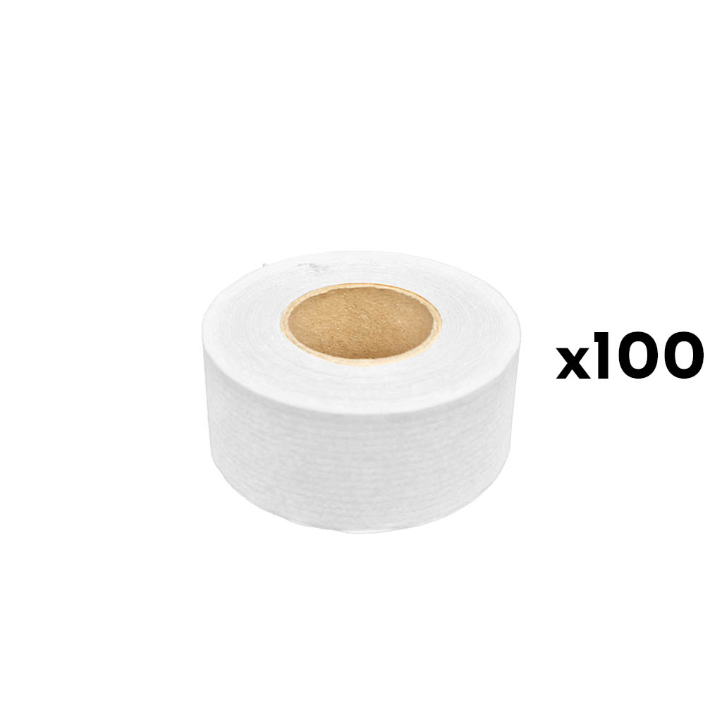 Bobines de papier kraft blanc mandrin 25 livré par 100